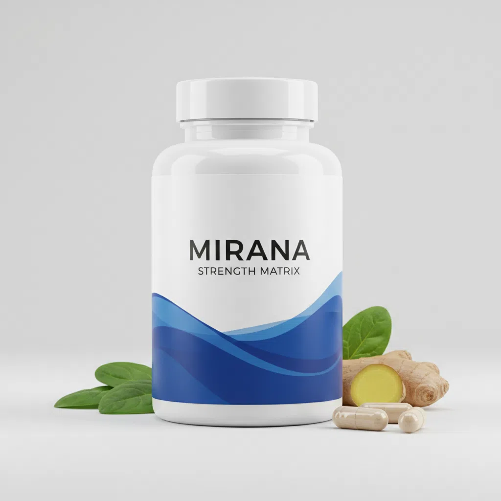 Mirana Strength Matrix burk med ingredienser